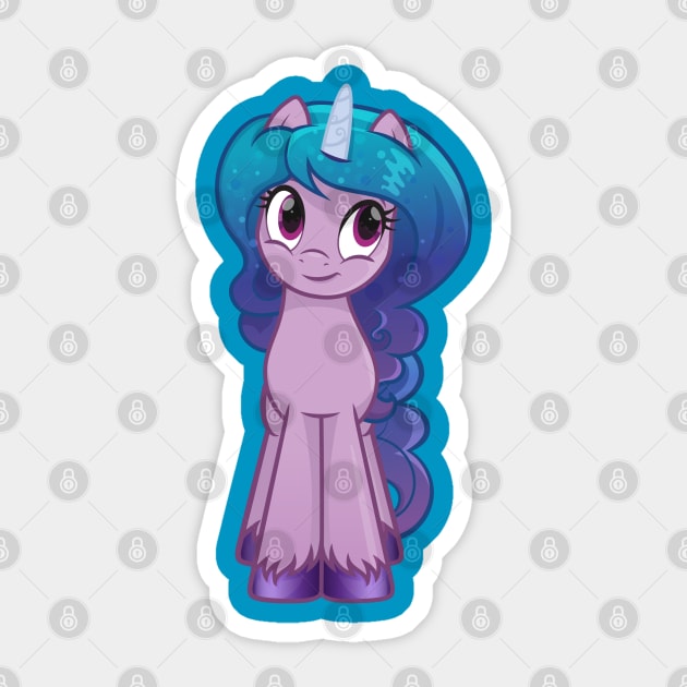 My Little Pony Izzy Moonbow Sticker by SketchedCrow